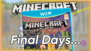 I played Minecraft Wii U Minigames in their FINAL DAYS...