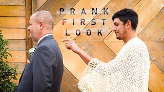 Groom Pranked By Best Man During First Look  Danielle & James  11.19.2021