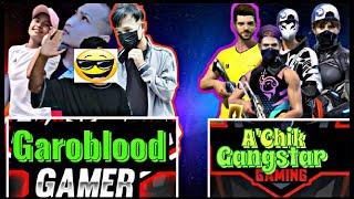 G vs G  Garoblood vs AChik Gangstar  Friendly Custom challenge  Garena Free Fire