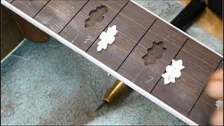 Old Washburn 3 Pearl Inlay