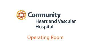 CHVH Operating Room – Community Health Network