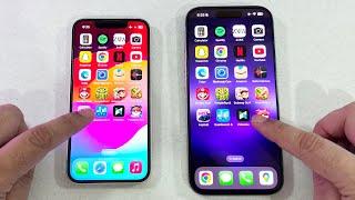 iPhone 16 pro vs iPhone 13 mini - Speed Test