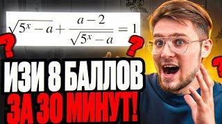 30 Минут и Ты Перестанешь БОЯТЬСЯ Параметров на ЕГЭ