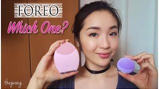 FOREO LUNA vs LUNA GO  Review&Demo  lifeofjodes