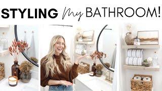 BATHROOM DECOR IDEAS  BATHROOM STYLING FOR FALL