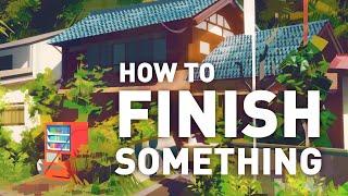 How to finish your Art