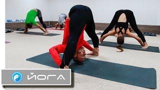 ЙОГА С СЕРГЕЕМ ЧЕРНОВЫМ СРЕДНИЙ УРОВЕНЬ 20190121 ⭐ SLAVYOGA