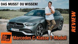 Mercedes C-Klasse T-Modell 2021 So viel kann der Mittelklasse-Kombi Fahrbericht  Review  Test