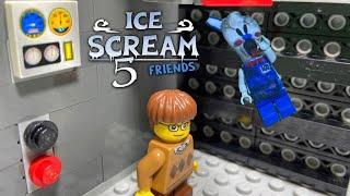 Лего трейлер Ice Scream 5 Friends  Lego trailer Ice Scream 5 Friends Lego Stop Motion