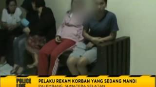 Tetangga Otak Mesum Rekam Wanita Muda Sedang Mandi Dan Ganti Pakaiaan - Police Line 2907