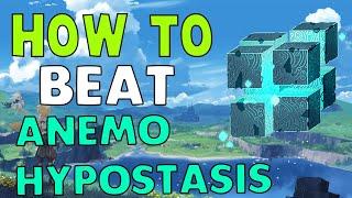 How to EASILY beat Anemo Hypostasis in Genshin Impact - Free to Play Friendly