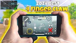 How To Get Best 4 Finger Claw Control Settings in 2024  BGMI & PUBG MOBILE