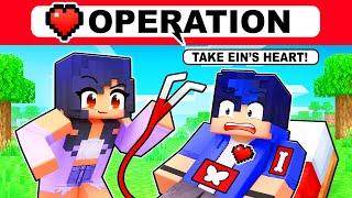 Playing OPERATION in Minecraft