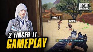 FASTEST 2 FINGER PLAYER  BGMI GAMEPLAY  BGMI  PUBG MOBILE