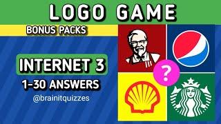 logo game bonus packs answers.  Internet 3 #logogame