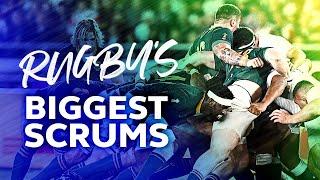 Rugbys Biggest Scrums  South Africa Georgia Italy & More