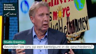 Hoogleraar Transitiekunde Jan Rotmans over hoe we de chaos moeten omarmen - Studio Erasmus