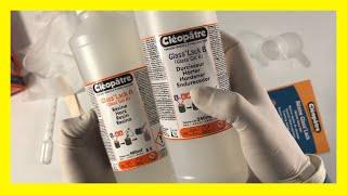  Resina epoxi para glasear Unboxing Cléopâtre Glass’Lack & Resin’Pad