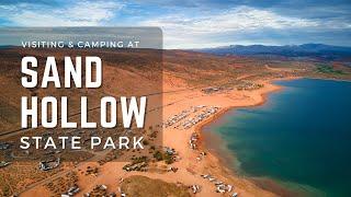 Camping at Sand Hollow State Park Utah in 2024