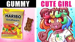 IF CANDIES WERE CUTE GIRLS....