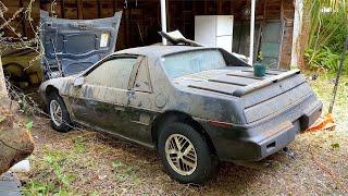 1984 Pontiac Fiero  Sitting Over 30 Years