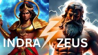 Indra vs zeus  Indian god vs Greek god  similarities between hindu gods and greek gods