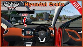 Old Hyundai Creta Car Mod For Bus Simulator Indonesia  BUSSID V3.6.1  #modsforbussid #mods #bussid