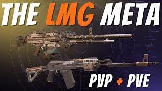 The Division 2  My 2 Best Solo LMG Builds For PVP and PVE  Max Damage RPM and Survivability