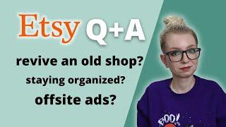 Etsy Q&A 2  More Ad Clicks Fixing Quality Score & more  Type Nine Studio