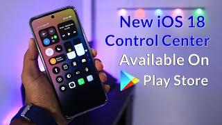 iOS 18 Control Center On Android  Install iOS 18 Control Center From Play Store  Full Setup