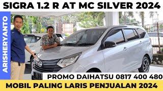 Mobil Paling Laris 2024 DP Kredit 15% Masih Ada Promo Diskon  Daihatsu Sigra 1.2 R AT Silver 2024 