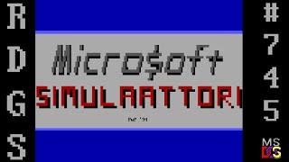 Random DOS Game Show #745 Micro$oft Simulator 1994