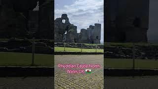 RHUDDLAN CASTLE North WALES UK