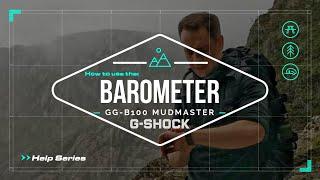 GG-B100 Mudmaster - How to use the Barometer