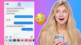 LYRIC PRANK ON MY CRUSH **He said WHAT?**