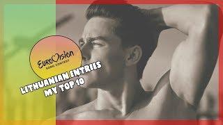 Lithuania in ESC 2000 - 2019  My Top 10