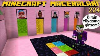 JOKER MINECRAFTTA RÜYA PORTALI BULDU Kimin Rüyasına Girecek ? Örümcek Adam Minecraft Maceraları