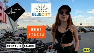 Обзор нескольких торговых центров Варшавы. Złote Tarasy. Nowa stacja. Blue City. Janki. +bonus IKEA.