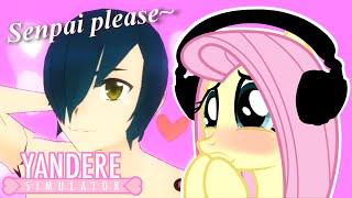 Fluttershy plays Yandere Simulator   oo *sweats*  Part 1