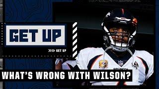 What is wrong with Russell Wilson this season ⁉️  Get Up