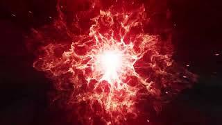 Red Energy Waves Hypnosis Free Stock Video
