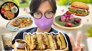 I Tried Every Dish at BURGREENS The Largest Vegan Chain in Jakarta Indonesia