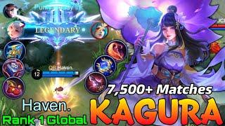 Legendary Kagura Insane  7500+ Matches - Top 1 Global Kagura by Haven. - Mobile Legends