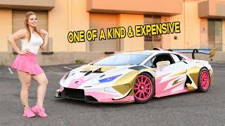 MY LAMBORGHINI RACE CAR GETS A NEW CUSTOM WRAP