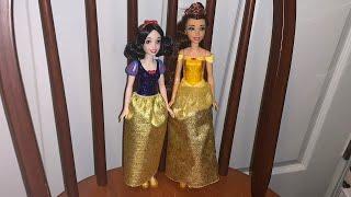 Mattel 2023 Disney Princess Snow White and Belle doll unboxing and reviews