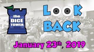 Dice Tower Reviews Look Back - January 23 2019