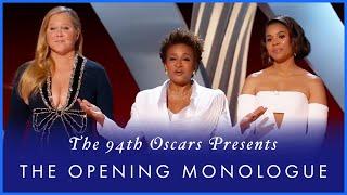 94th Oscars Opening Monologue with Regina Hall Amy Schumer and Wanda Sykes