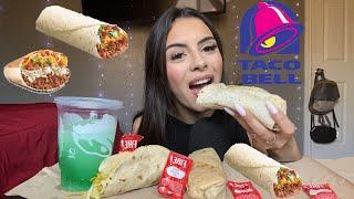 Asmr Tacobell Mukbang eating sounds️