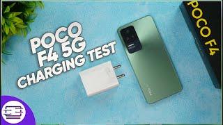 Poco F4 Charging Test  67W Sonic Charger 