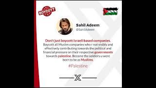 boycott all Muslims companies #palestine